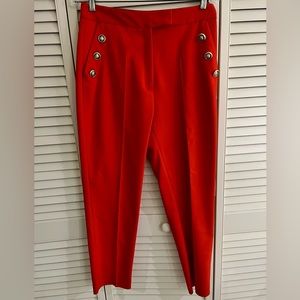 Red Cigarette Pants